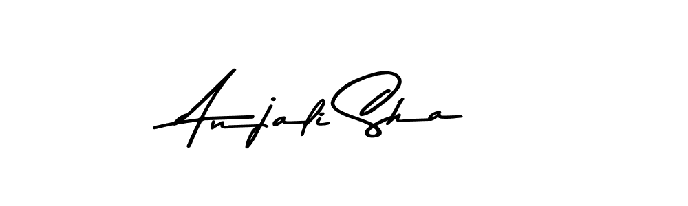 You should practise on your own different ways (Asem Kandis PERSONAL USE) to write your name (Anjali Sha) in signature. don't let someone else do it for you. Anjali Sha signature style 9 images and pictures png