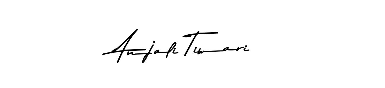 Anjali Tiwari stylish signature style. Best Handwritten Sign (Asem Kandis PERSONAL USE) for my name. Handwritten Signature Collection Ideas for my name Anjali Tiwari. Anjali Tiwari signature style 9 images and pictures png