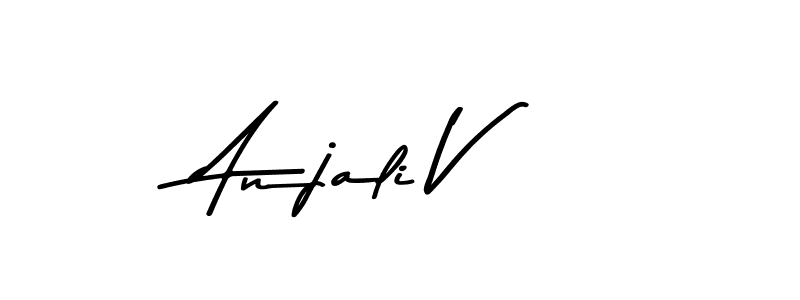 Also we have Anjali V name is the best signature style. Create professional handwritten signature collection using Asem Kandis PERSONAL USE autograph style. Anjali V signature style 9 images and pictures png