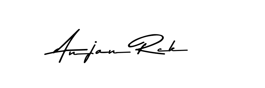 Make a beautiful signature design for name Anjan Rck. With this signature (Asem Kandis PERSONAL USE) style, you can create a handwritten signature for free. Anjan Rck signature style 9 images and pictures png