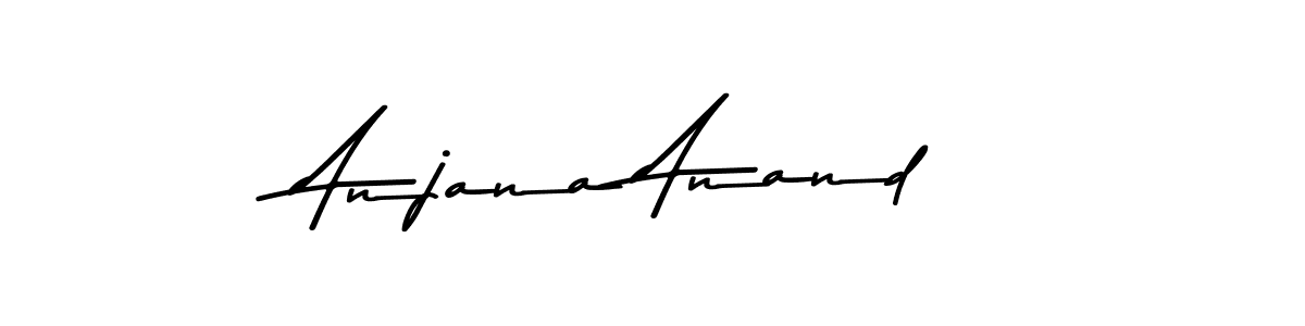 Make a beautiful signature design for name Anjana Anand. Use this online signature maker to create a handwritten signature for free. Anjana Anand signature style 9 images and pictures png