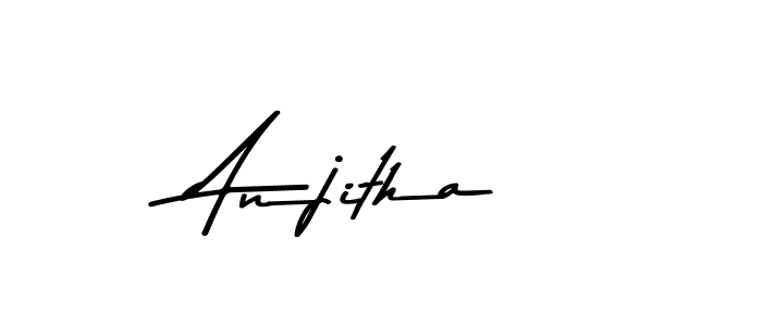 How to Draw Anjitha signature style? Asem Kandis PERSONAL USE is a latest design signature styles for name Anjitha. Anjitha signature style 9 images and pictures png