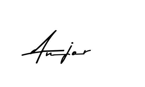 Use a signature maker to create a handwritten signature online. With this signature software, you can design (Asem Kandis PERSONAL USE) your own signature for name Anjor. Anjor signature style 9 images and pictures png