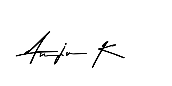 Make a beautiful signature design for name Anju K. Use this online signature maker to create a handwritten signature for free. Anju K signature style 9 images and pictures png