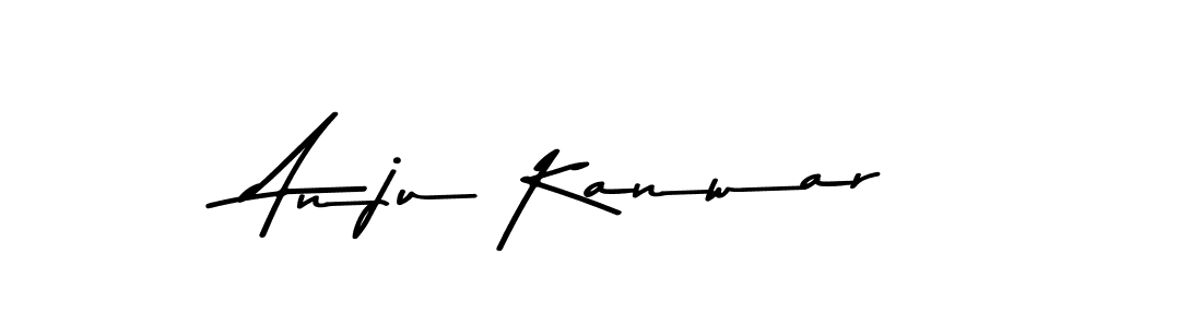 How to make Anju Kanwar signature? Asem Kandis PERSONAL USE is a professional autograph style. Create handwritten signature for Anju Kanwar name. Anju Kanwar signature style 9 images and pictures png