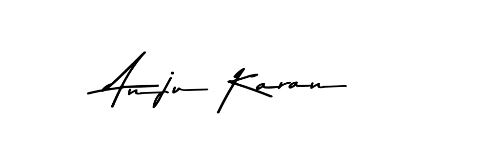 Make a beautiful signature design for name Anju Karan. Use this online signature maker to create a handwritten signature for free. Anju Karan signature style 9 images and pictures png