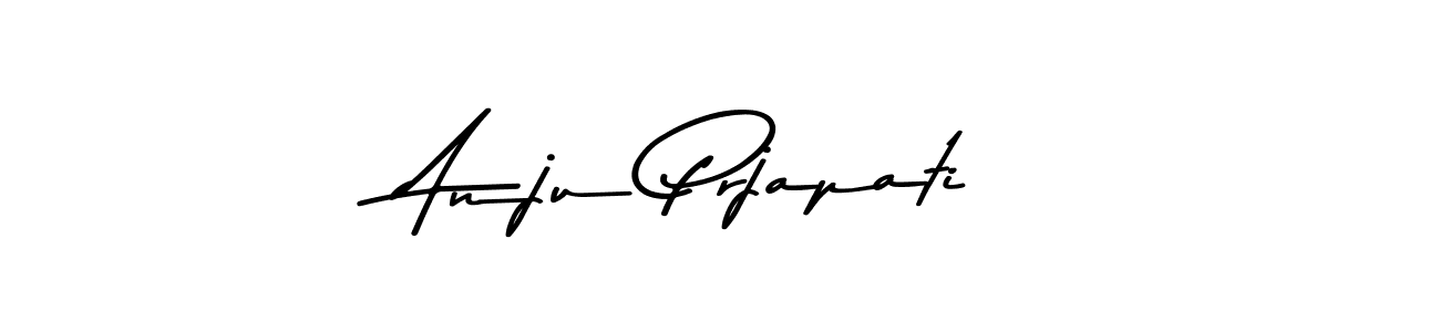 Create a beautiful signature design for name Anju Prjapati. With this signature (Asem Kandis PERSONAL USE) fonts, you can make a handwritten signature for free. Anju Prjapati signature style 9 images and pictures png