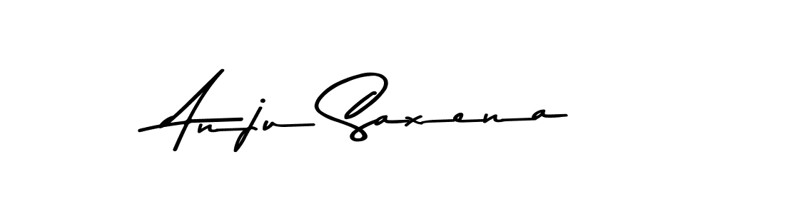Anju Saxena stylish signature style. Best Handwritten Sign (Asem Kandis PERSONAL USE) for my name. Handwritten Signature Collection Ideas for my name Anju Saxena. Anju Saxena signature style 9 images and pictures png