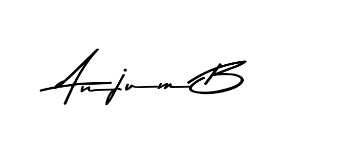 Similarly Asem Kandis PERSONAL USE is the best handwritten signature design. Signature creator online .You can use it as an online autograph creator for name Anjum B. Anjum B signature style 9 images and pictures png