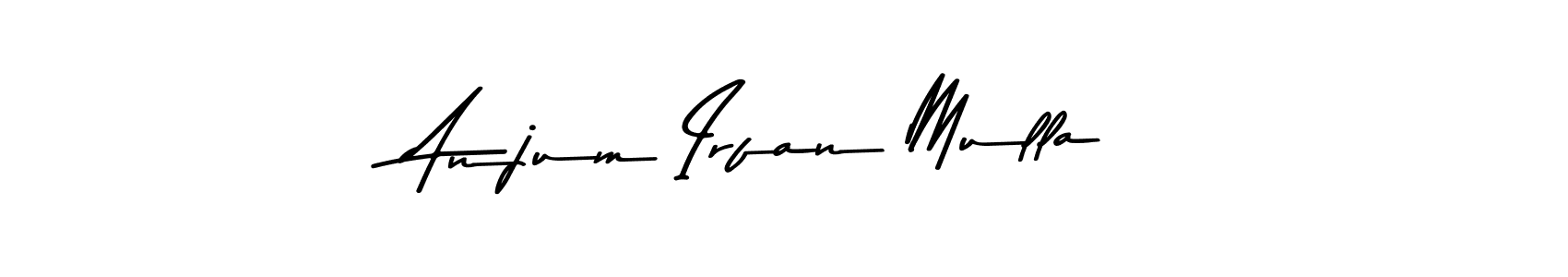 You can use this online signature creator to create a handwritten signature for the name Anjum Irfan Mulla. This is the best online autograph maker. Anjum Irfan Mulla signature style 9 images and pictures png