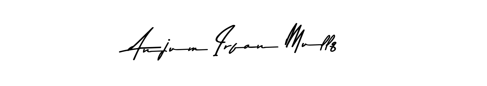 Similarly Asem Kandis PERSONAL USE is the best handwritten signature design. Signature creator online .You can use it as an online autograph creator for name Anjum Irfan Mullq. Anjum Irfan Mullq signature style 9 images and pictures png