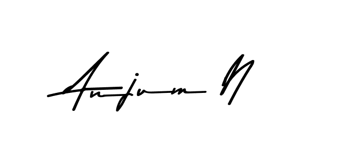 Best and Professional Signature Style for Anjum N. Asem Kandis PERSONAL USE Best Signature Style Collection. Anjum N signature style 9 images and pictures png
