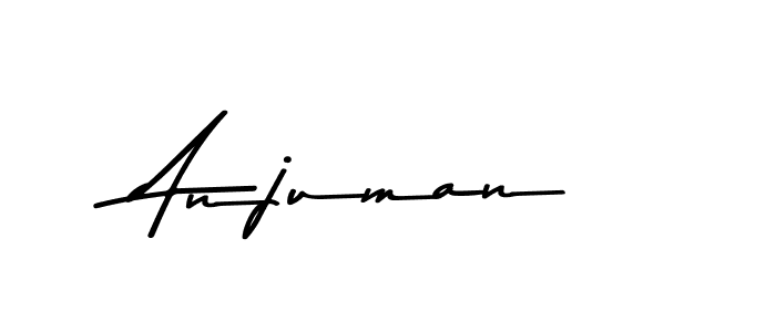 Design your own signature with our free online signature maker. With this signature software, you can create a handwritten (Asem Kandis PERSONAL USE) signature for name Anjuman. Anjuman signature style 9 images and pictures png