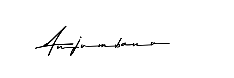 How to make Anjumbanu signature? Asem Kandis PERSONAL USE is a professional autograph style. Create handwritten signature for Anjumbanu name. Anjumbanu signature style 9 images and pictures png