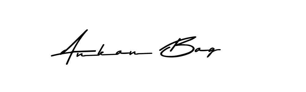 Also You can easily find your signature by using the search form. We will create Ankan  Bag name handwritten signature images for you free of cost using Asem Kandis PERSONAL USE sign style. Ankan  Bag signature style 9 images and pictures png