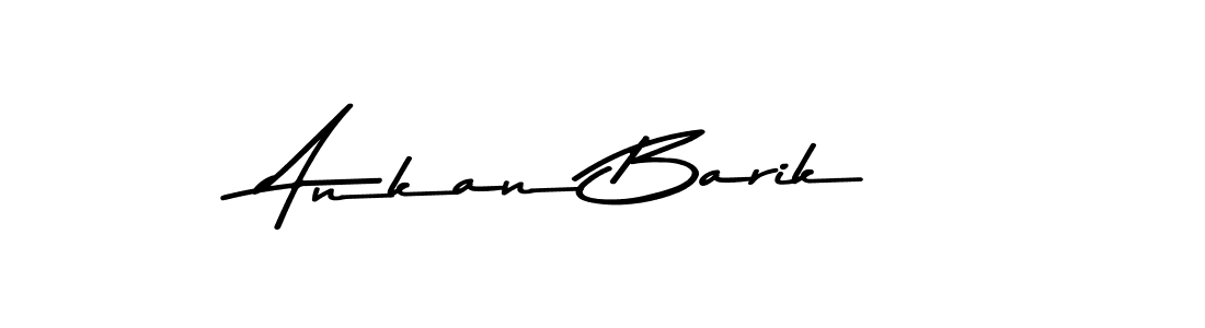 Create a beautiful signature design for name Ankan Barik. With this signature (Asem Kandis PERSONAL USE) fonts, you can make a handwritten signature for free. Ankan Barik signature style 9 images and pictures png