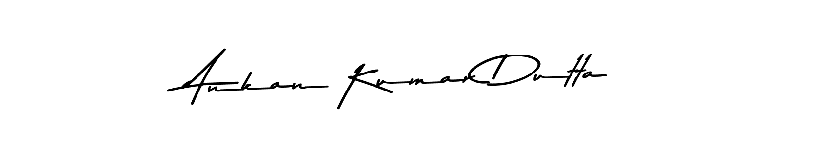 Use a signature maker to create a handwritten signature online. With this signature software, you can design (Asem Kandis PERSONAL USE) your own signature for name Ankan Kumar Dutta. Ankan Kumar Dutta signature style 9 images and pictures png