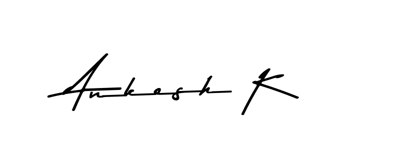 How to Draw Ankesh K signature style? Asem Kandis PERSONAL USE is a latest design signature styles for name Ankesh K. Ankesh K signature style 9 images and pictures png