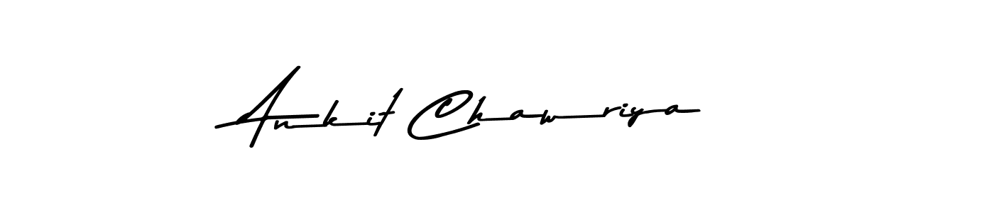 Use a signature maker to create a handwritten signature online. With this signature software, you can design (Asem Kandis PERSONAL USE) your own signature for name Ankit Chawriya. Ankit Chawriya signature style 9 images and pictures png