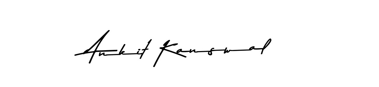 Design your own signature with our free online signature maker. With this signature software, you can create a handwritten (Asem Kandis PERSONAL USE) signature for name Ankit Kanswal. Ankit Kanswal signature style 9 images and pictures png