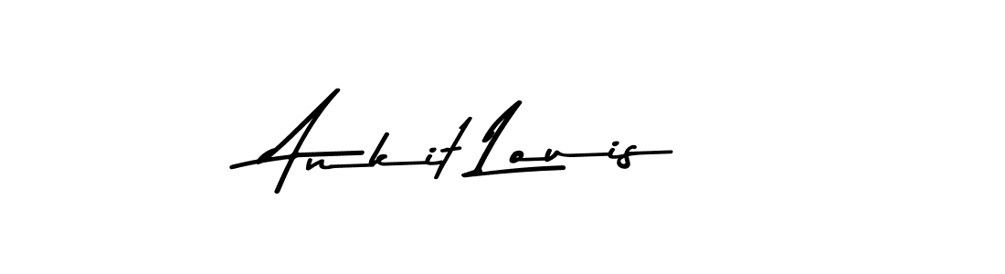 How to Draw Ankit Louis signature style? Asem Kandis PERSONAL USE is a latest design signature styles for name Ankit Louis. Ankit Louis signature style 9 images and pictures png