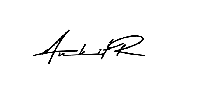 How to Draw Ankit R signature style? Asem Kandis PERSONAL USE is a latest design signature styles for name Ankit R. Ankit R signature style 9 images and pictures png