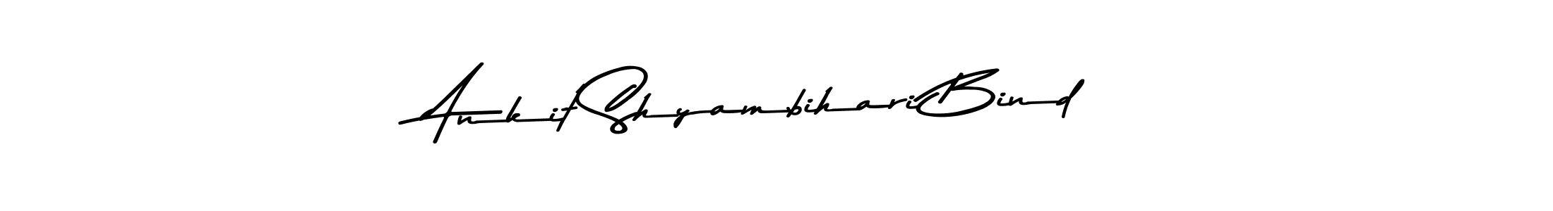 Design your own signature with our free online signature maker. With this signature software, you can create a handwritten (Asem Kandis PERSONAL USE) signature for name Ankit Shyambihari Bind. Ankit Shyambihari Bind signature style 9 images and pictures png