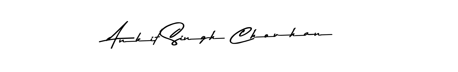 Use a signature maker to create a handwritten signature online. With this signature software, you can design (Asem Kandis PERSONAL USE) your own signature for name Ankit Singh Chouhan. Ankit Singh Chouhan signature style 9 images and pictures png