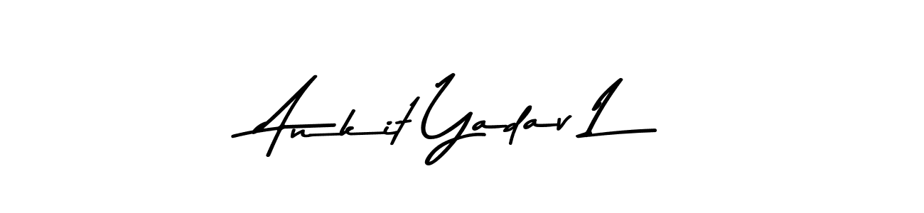 if you are searching for the best signature style for your name Ankit Yadav L. so please give up your signature search. here we have designed multiple signature styles  using Asem Kandis PERSONAL USE. Ankit Yadav L signature style 9 images and pictures png