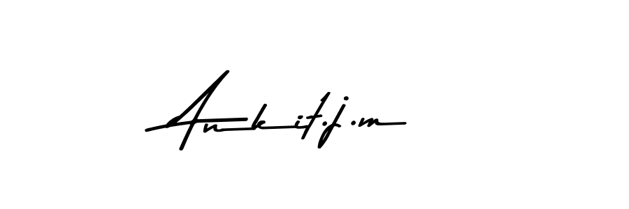 The best way (Asem Kandis PERSONAL USE) to make a short signature is to pick only two or three words in your name. The name Ankit.j.m include a total of six letters. For converting this name. Ankit.j.m signature style 9 images and pictures png