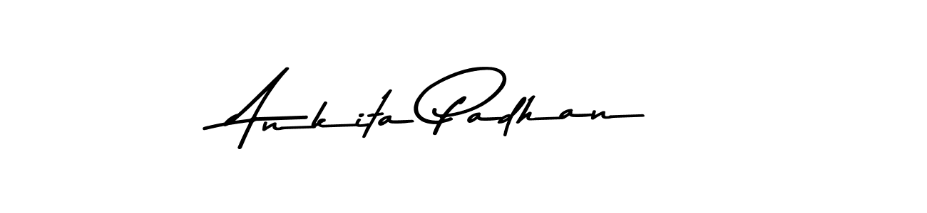 Use a signature maker to create a handwritten signature online. With this signature software, you can design (Asem Kandis PERSONAL USE) your own signature for name Ankita Padhan. Ankita Padhan signature style 9 images and pictures png