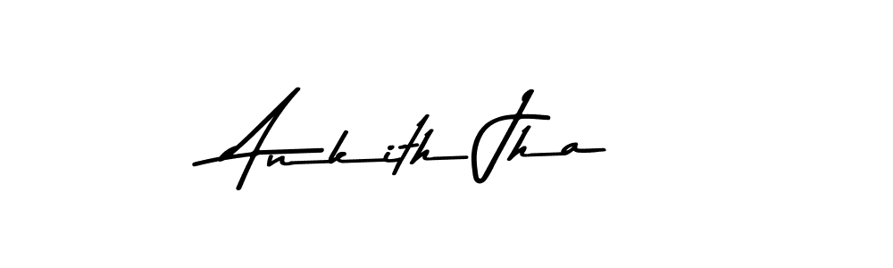 Ankith Jha stylish signature style. Best Handwritten Sign (Asem Kandis PERSONAL USE) for my name. Handwritten Signature Collection Ideas for my name Ankith Jha. Ankith Jha signature style 9 images and pictures png