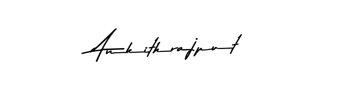 Create a beautiful signature design for name Ankithrajput. With this signature (Asem Kandis PERSONAL USE) fonts, you can make a handwritten signature for free. Ankithrajput signature style 9 images and pictures png