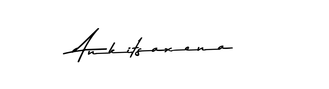 Make a beautiful signature design for name Ankitsaxena. With this signature (Asem Kandis PERSONAL USE) style, you can create a handwritten signature for free. Ankitsaxena signature style 9 images and pictures png