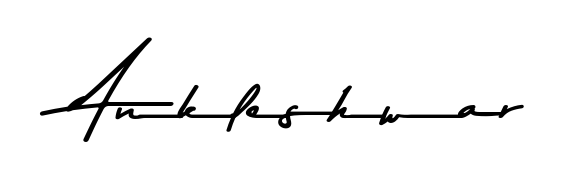 Make your name Ankleshwar memorable on every contract using Asem Kandis PERSONAL USE autograph style. Instant transparent background export available. Ankleshwar signature style 9 images and pictures png