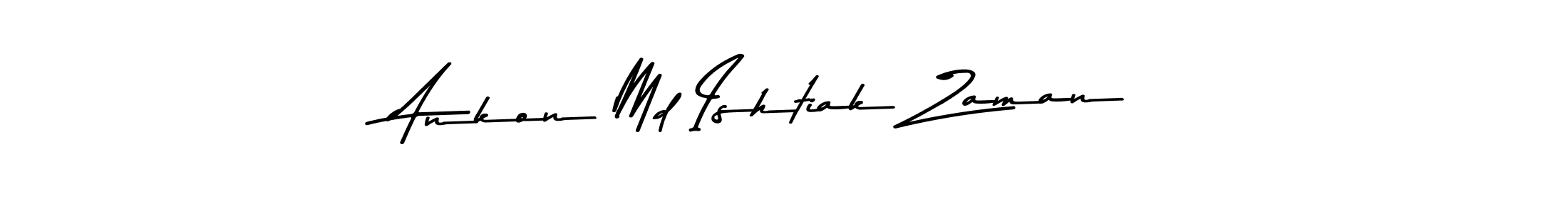 Use a signature maker to create a handwritten signature online. With this signature software, you can design (Asem Kandis PERSONAL USE) your own signature for name Ankon Md Ishtiak Zaman. Ankon Md Ishtiak Zaman signature style 9 images and pictures png