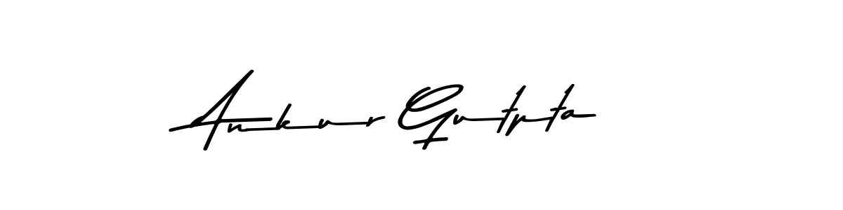 Use a signature maker to create a handwritten signature online. With this signature software, you can design (Asem Kandis PERSONAL USE) your own signature for name Ankur Gutpta. Ankur Gutpta signature style 9 images and pictures png