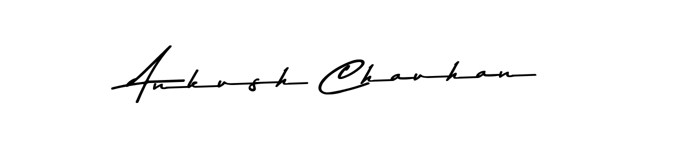 Create a beautiful signature design for name Ankush Chauhan. With this signature (Asem Kandis PERSONAL USE) fonts, you can make a handwritten signature for free. Ankush Chauhan signature style 9 images and pictures png