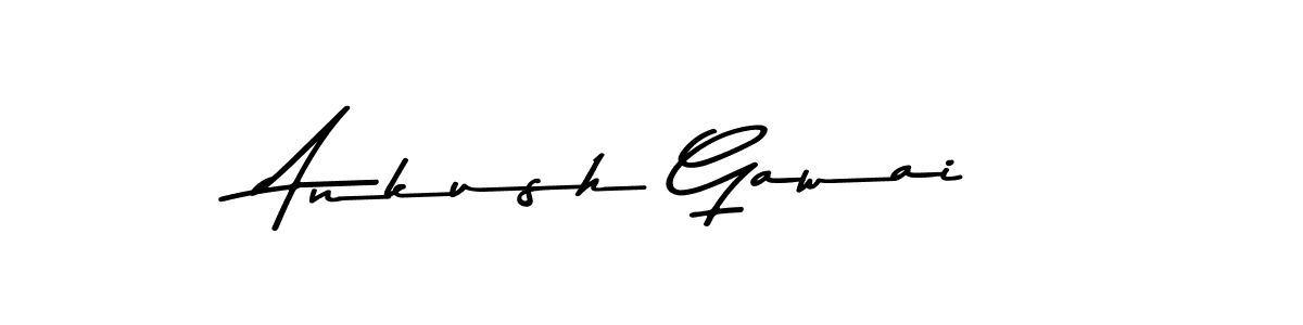 Ankush Gawai stylish signature style. Best Handwritten Sign (Asem Kandis PERSONAL USE) for my name. Handwritten Signature Collection Ideas for my name Ankush Gawai. Ankush Gawai signature style 9 images and pictures png