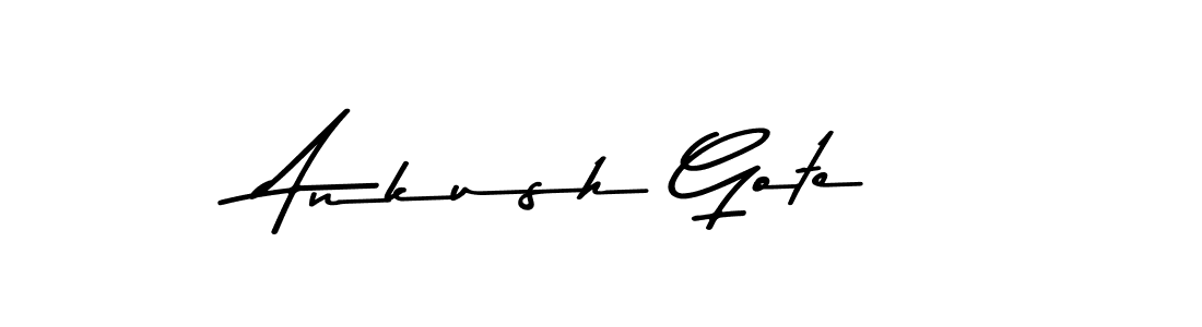 You can use this online signature creator to create a handwritten signature for the name Ankush Gote. This is the best online autograph maker. Ankush Gote signature style 9 images and pictures png