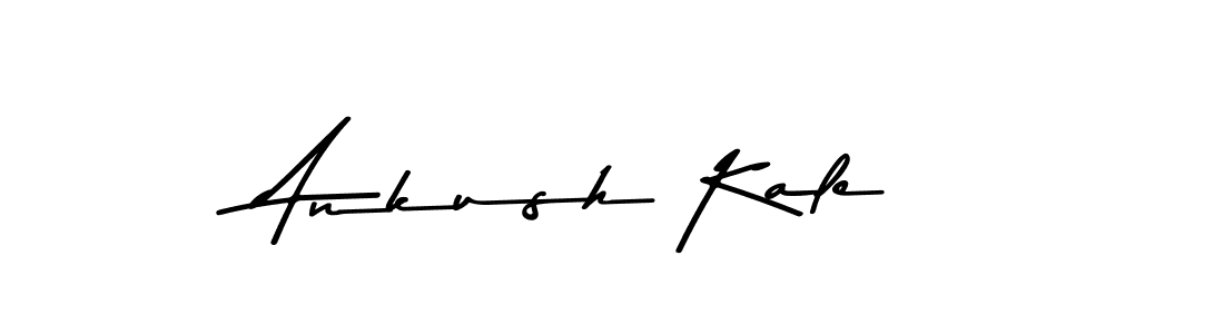 How to make Ankush Kale name signature. Use Asem Kandis PERSONAL USE style for creating short signs online. This is the latest handwritten sign. Ankush Kale signature style 9 images and pictures png