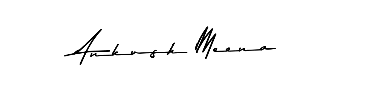 Also You can easily find your signature by using the search form. We will create Ankush Meena name handwritten signature images for you free of cost using Asem Kandis PERSONAL USE sign style. Ankush Meena signature style 9 images and pictures png