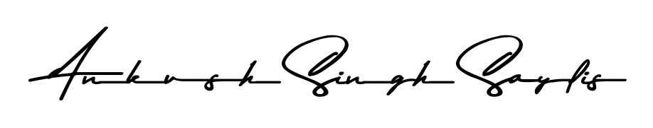 Download transparent PNG signature for name Ankush Singh Saylis styled with Asem Kandis PERSONAL USE font. Ready to paste directly into PDF and Word agreements. Ankush Singh Saylis signature style 9 images and pictures png