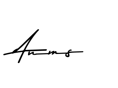 Asem Kandis PERSONAL USE is a professional signature style that is perfect for those who want to add a touch of class to their signature. It is also a great choice for those who want to make their signature more unique. Get Anms name to fancy signature for free. Anms signature style 9 images and pictures png