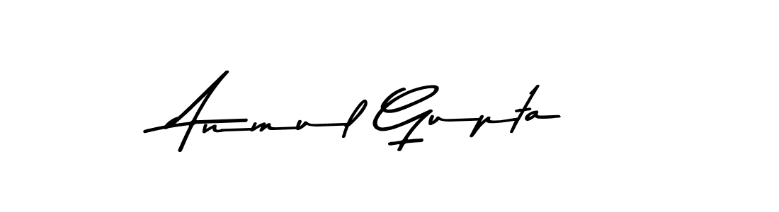Use a signature maker to create a handwritten signature online. With this signature software, you can design (Asem Kandis PERSONAL USE) your own signature for name Anmul Gupta. Anmul Gupta signature style 9 images and pictures png