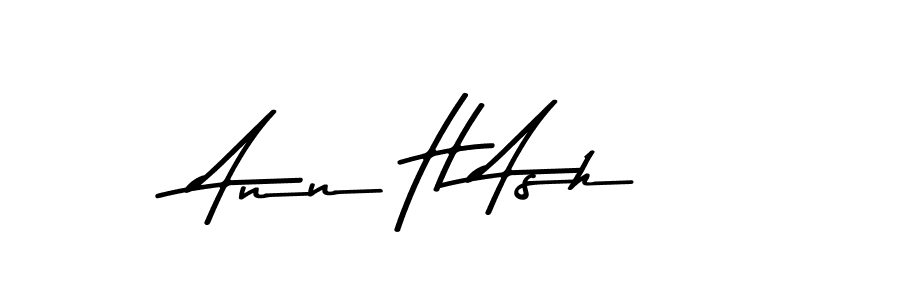 Use a signature maker to create a handwritten signature online. With this signature software, you can design (Asem Kandis PERSONAL USE) your own signature for name Ann H Ash. Ann H Ash signature style 9 images and pictures png