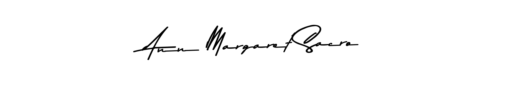 Similarly Asem Kandis PERSONAL USE is the best handwritten signature design. Signature creator online .You can use it as an online autograph creator for name Ann Margaret Sacro. Ann Margaret Sacro signature style 9 images and pictures png