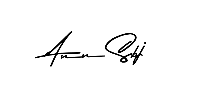Also You can easily find your signature by using the search form. We will create Ann Sbj name handwritten signature images for you free of cost using Asem Kandis PERSONAL USE sign style. Ann Sbj signature style 9 images and pictures png