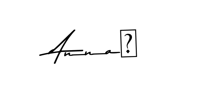 How to make Anna❤ signature? Asem Kandis PERSONAL USE is a professional autograph style. Create handwritten signature for Anna❤ name. Anna❤ signature style 9 images and pictures png