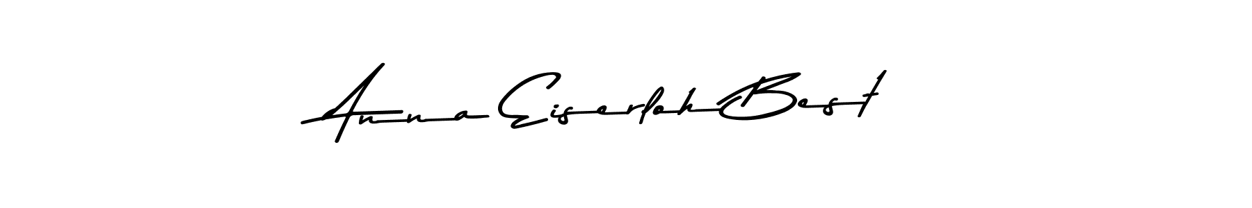Similarly Asem Kandis PERSONAL USE is the best handwritten signature design. Signature creator online .You can use it as an online autograph creator for name Anna Eiserloh Best. Anna Eiserloh Best signature style 9 images and pictures png